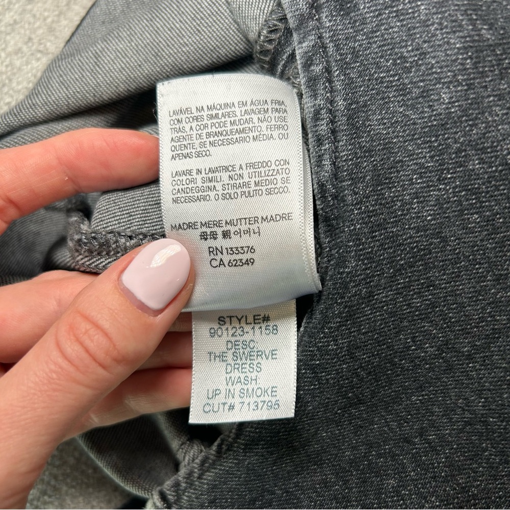 Mother The Swerve Dress in Up In Smoke Size Small - Picture 12 of 12